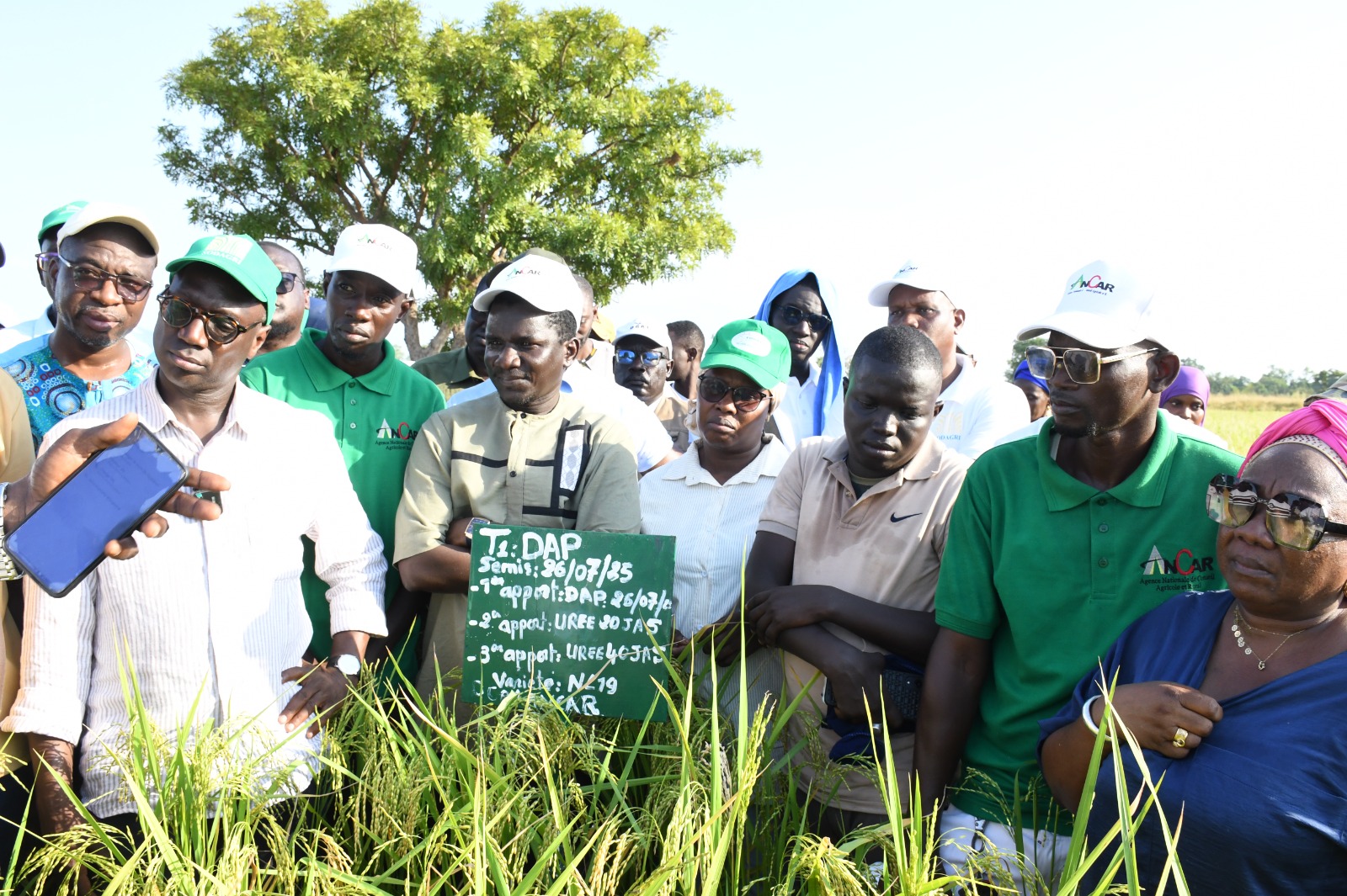 Tournée de suivi de la campagne agricole 2025, dans les régions de Kédougou, Tambacounda et Kaffrine.